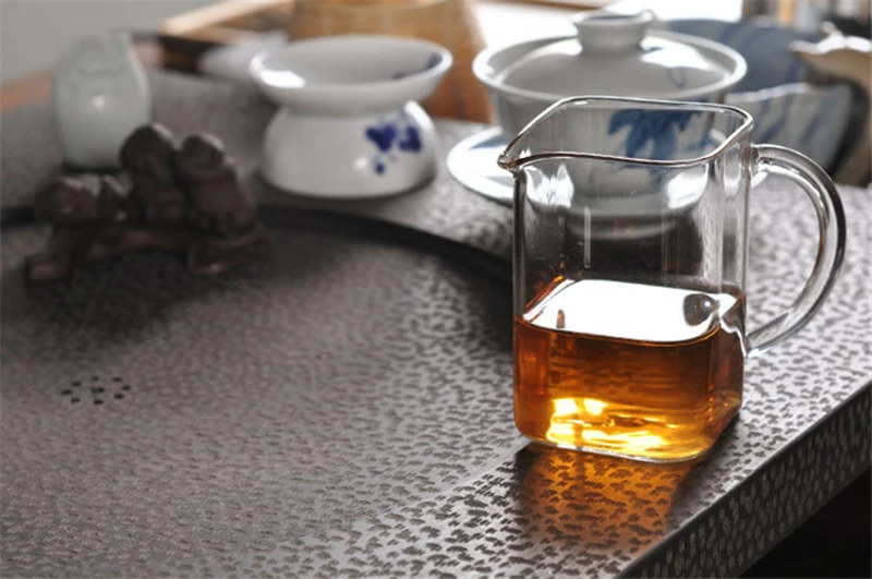 Handmade Heat-Resisting Glass teapot mug 250ml,Cha hai Gongdao Teacup Fair mug,kung fu tea cups teaset gongdao bei tea cup