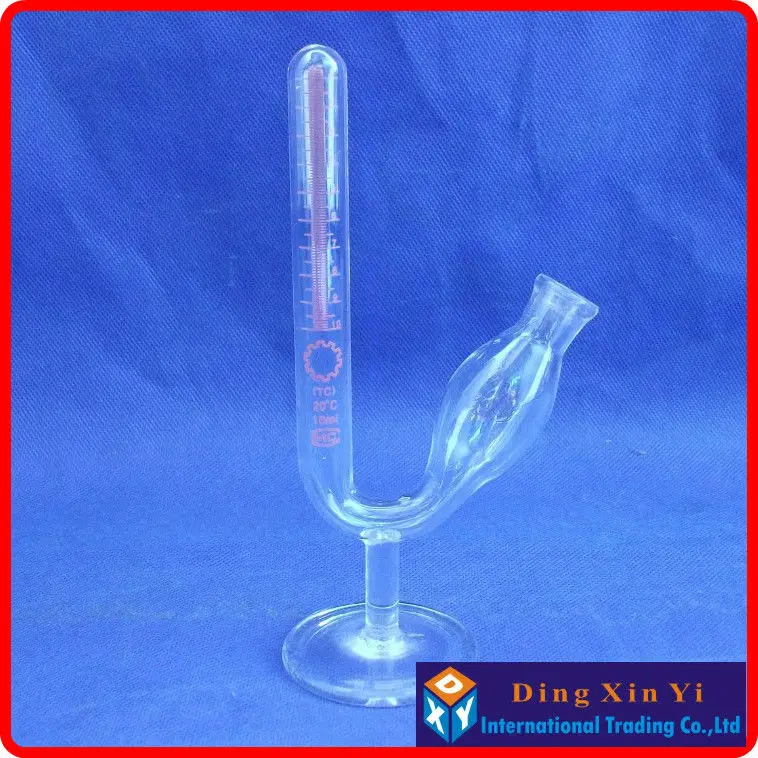 10ml Fermentation tube with graduated,on glass foot