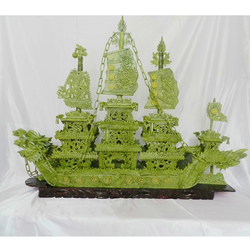 1.5 meters large jade ornaments crafts ornaments office lobby dragon living room opening gifts gifts