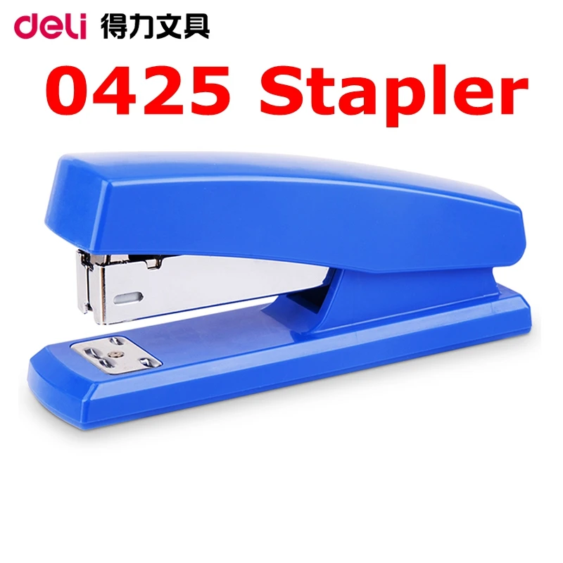 [ReadStar]Deli 0425 classic economy stapler 20 papers capacity match 24/6-26/6 staple inlude 1xstapler+10 boxes staples