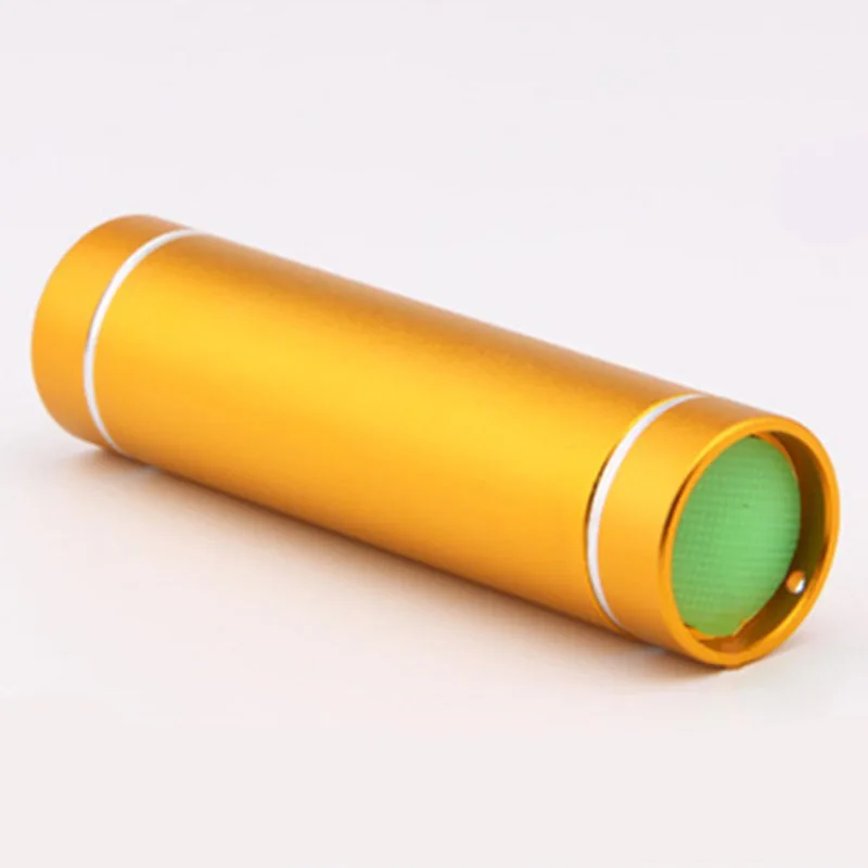 Su geçirmez Mini LED Torch alüminyum alaşım kabuk Led el feneri lamba ışığı mini fener ışık 1 mod AAA pil için altı renk