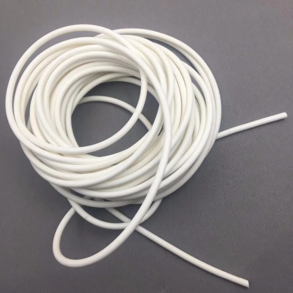 5 Meters White Silicone ink tube for mimaki roland mutoh printer eco solvent water based ink pump tubing soft hose pipe 4*2mm