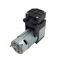 Nuotrilin 24w 400kpa dc 6v 9v 12v 24v mini bomba de ar compressor de ar bomba elétrica 25l/min