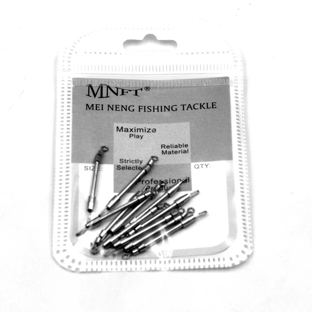 MNFT 8 unids/pack Express Pin conector Tippet rápido pesca giratoria pequeños accesorios aparejos de pesca dispositivo de gancho de sublínea - imagen 2