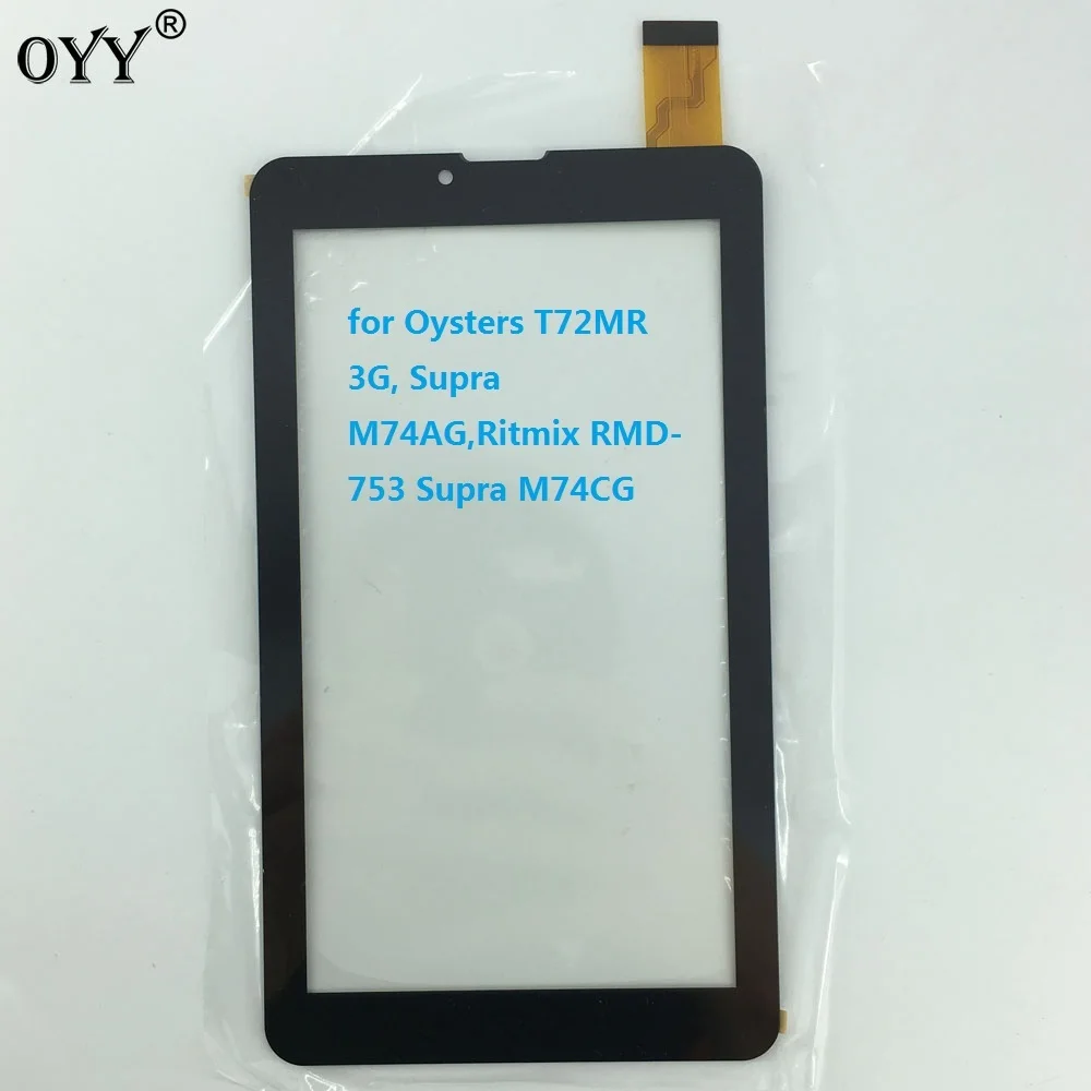 

7 inch capacitive touch screen capacitance panel digitizer for Oysters T72MR 3G, Supra M74AG,Ritmix RMD-753 Supra M74CG