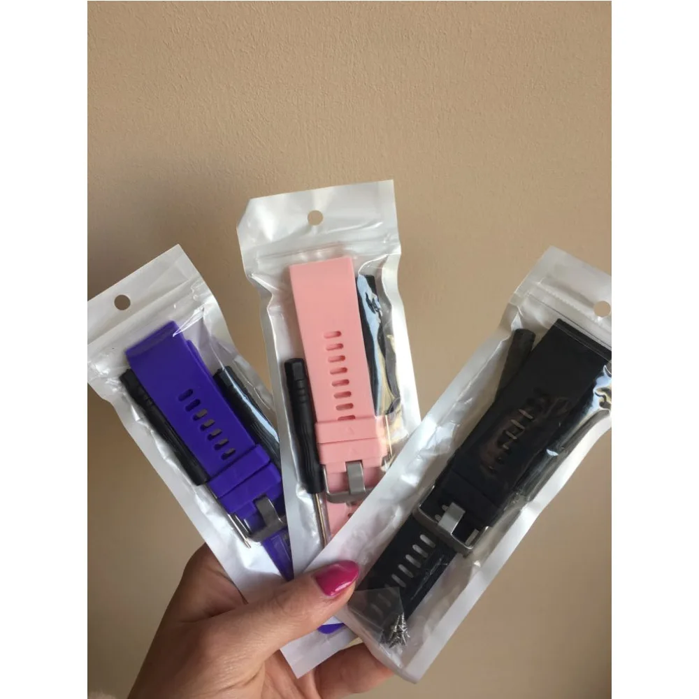 Ремешок силиконовый для наручных часов Forerunner 35, цветной спортивный сменный Браслет для смарт-часов Garmin Forerunner 35