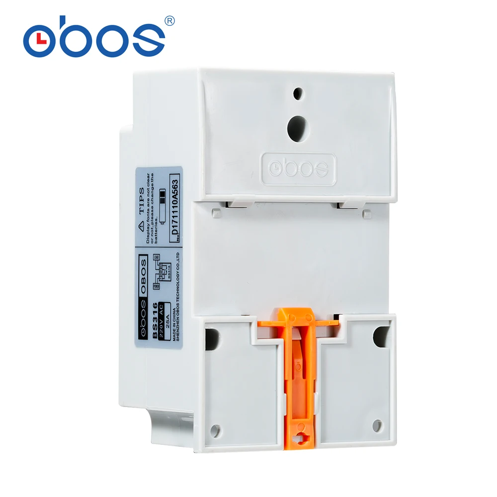 Temporizador BS316 (KG316T), controlador de relé de interruptor de sincronización electrónico programable por microordenador inteligente, selección de varios voltajes