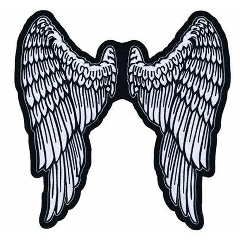 Angel Wings Embroidered Patch for leather jackets(11\