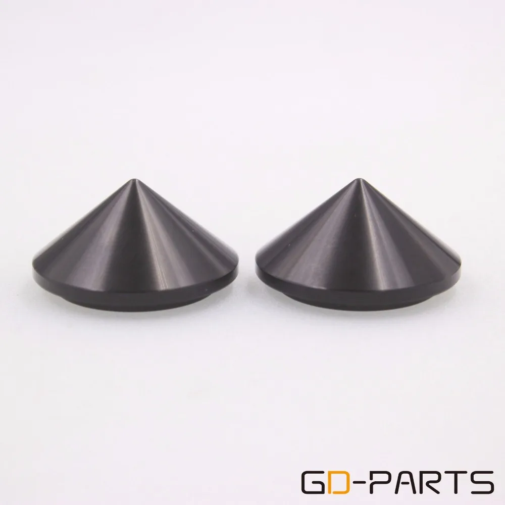 30mm-16mm obrabiane stałe aluminium izolacja stopy kolce stojak klocki tłumik drgań dla Hifi Audio DIY AMP głośnik gramofon DAC