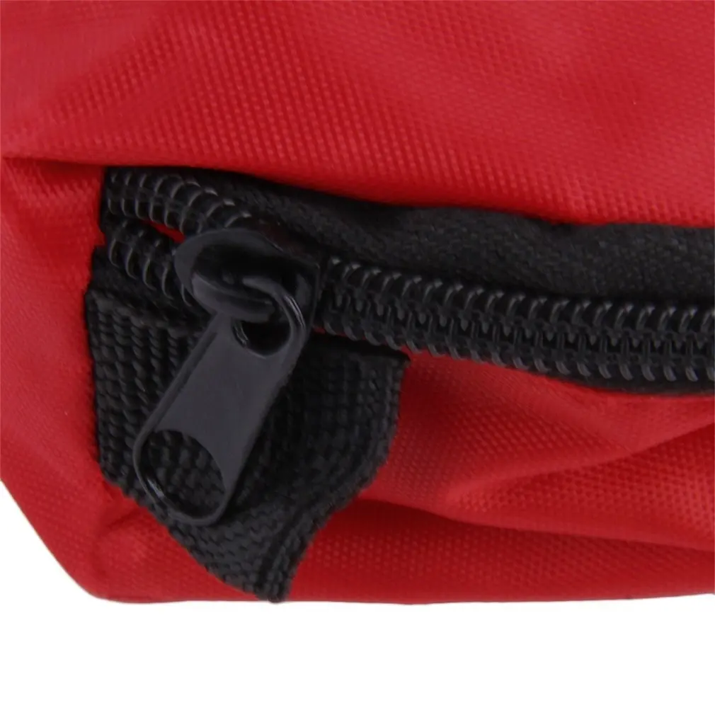 First Aid Kit 0.7L Red PVC Outdoors Camping Emergency Survival Empty Bag Bandage Drug Waterproof Storage Bag