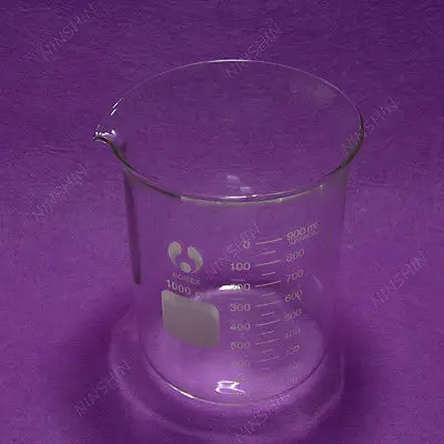 1000mL (1L) Laboratory Glass Beaker,wide Mouth, Pyrex Material