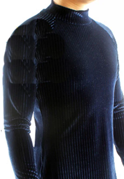 2018 Elegant Latin Dance Tops for Male Black Red Blue Good Quality Fabric Shirt Men Ballroom Competitive Chacha Wears N7015