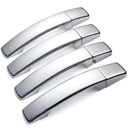 Cubierta cromada para manija de puerta, accesorio para Land Rover Freelander 2/2006-2010 Discovery LR3/2005-2009 Range Rover Sport, 2006-2010