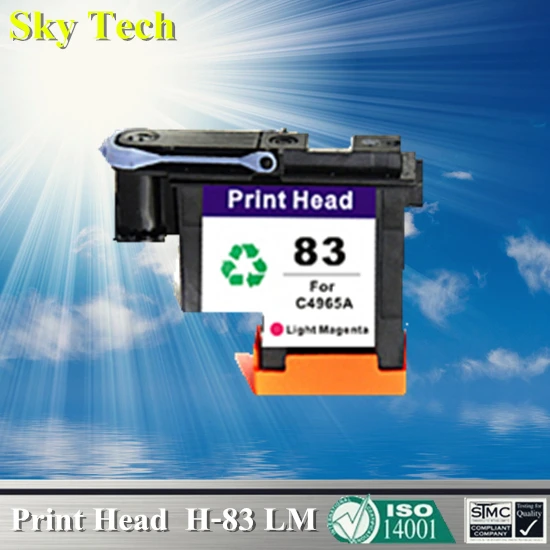 

1 LM Ink cartridge Head For HP 83 Printhead , C4965A Remanufactured head For Hp DesignJet 5000 / Hp DesignJet 5500