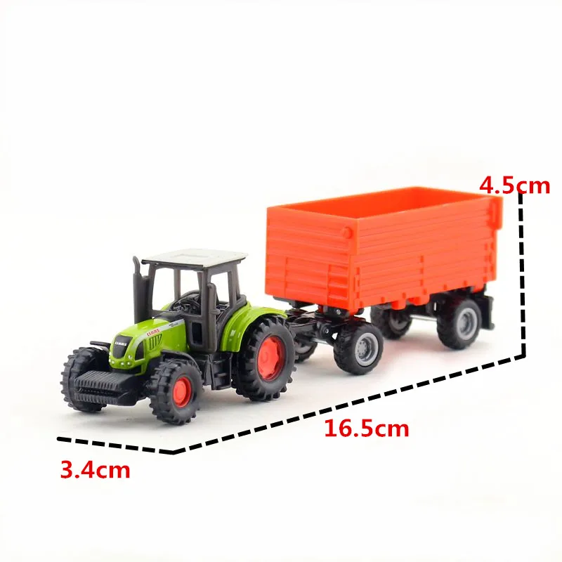 Sale High simulation 1:87 farmer car, tractor, tanker,gift box packaging,Collection toys,free shipping