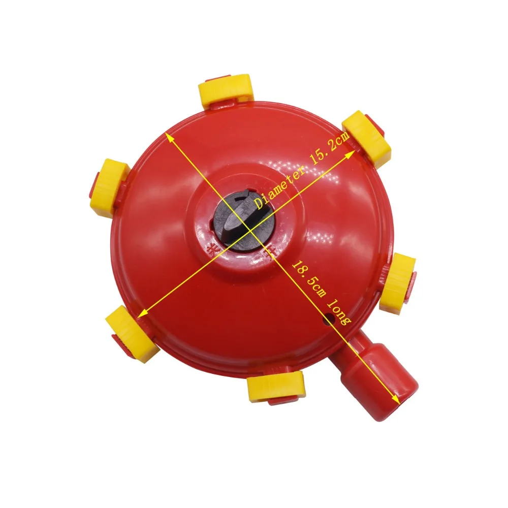 Water Level Controller Water Level Gauge Pig Drinking Captain 18.5cm Diameter 15.2cm Drinking Water Equipment 1 Pcs