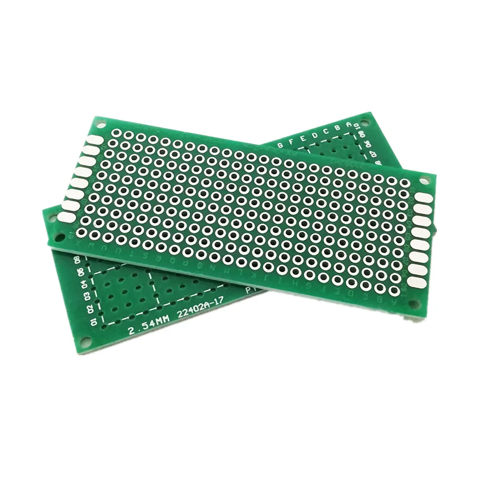 3*7cm einseitige universal board 3x7 1,6 MM schaltung loch bord experimentellen brot test board