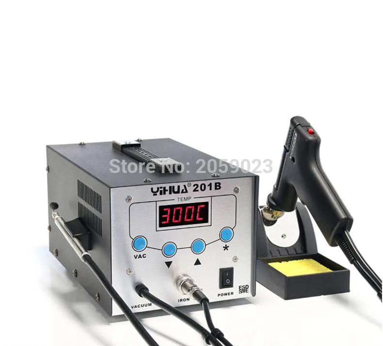 Soldering Station High Frequency Electric Suction Tin Gun Anti-static Suction Machine 201B