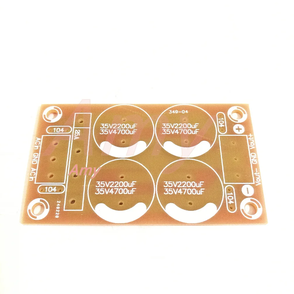 5pcs/lot [PCB empty board] positive and negative voltage, double power , power amplifier, audio rectifier, filter, power board