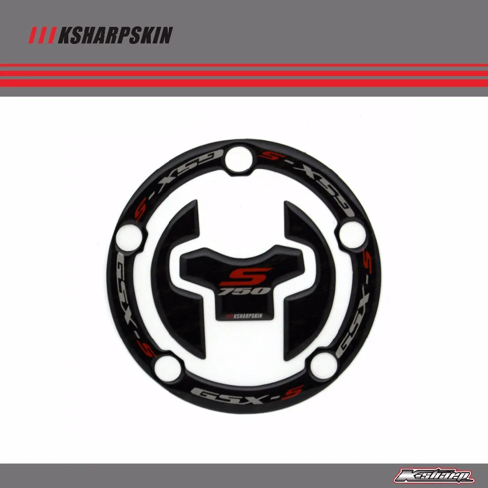 Pegatina 3D ADESIVI, calcomanía con emblema, almohadilla de protección para tanque, tapa Cas, compatible con SUZUKI GSX-S750 GSXS750 GSX S750