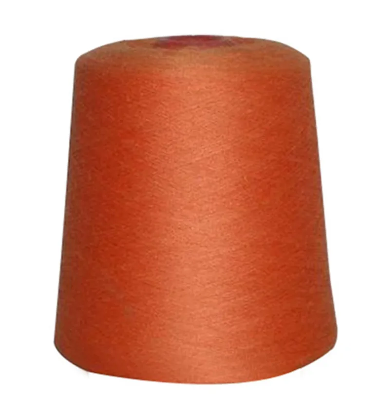 20 Cones 20 s/2 100% Cotton Yarn For Weaving Knitting Thread Color Combed Yarns Eco-Friendly Healthy Small Wholesale