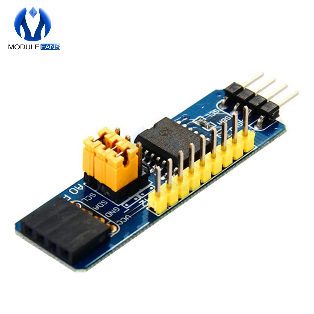 PCF8574 I2C Interface 8-bit IO MCU Expansion Board I/O Expander I2C Bus Evaluation Development Module AVR STM8 C8051F