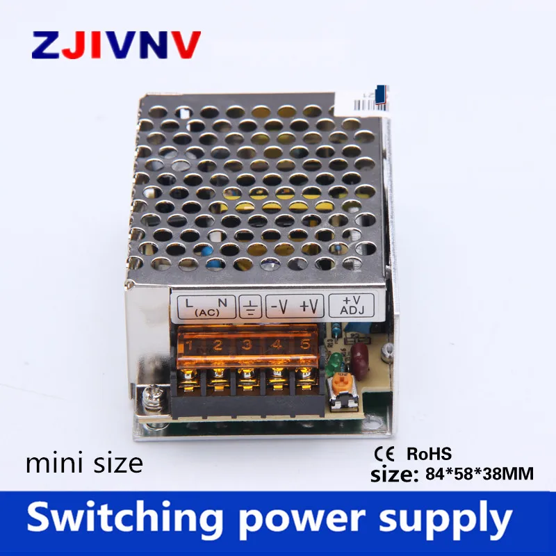 25W Smaller Volume Single Output mini size Switching power supply 5V 5A transformer 220v 5v  ac dc mini led power supply MS-25-5