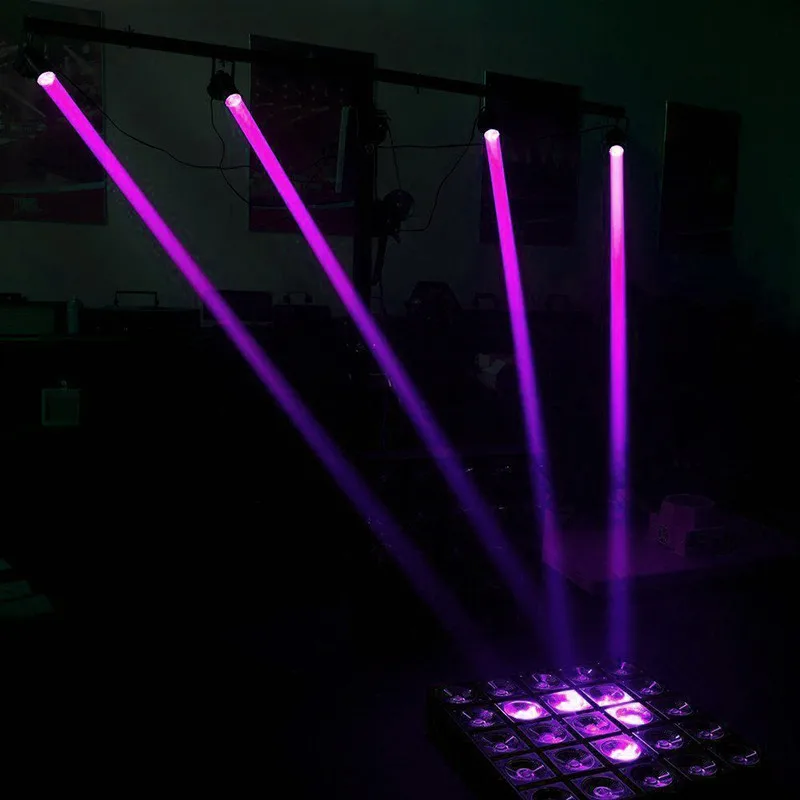 1W RGBW LED della Fase di Illuminazione PinSpot Fascio Riflettore Professionali per DJ Del Partito Della Discoteca KTV Retroilluminazione Luce Della Fase