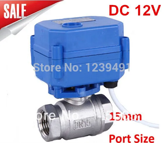 Motorized Ball Valve 1/2