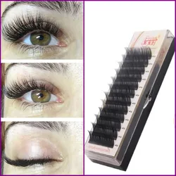 Individual Silk Eyelash Extensions, Mink Eyelash, alta qualidade, todo o tamanho, frete grátis