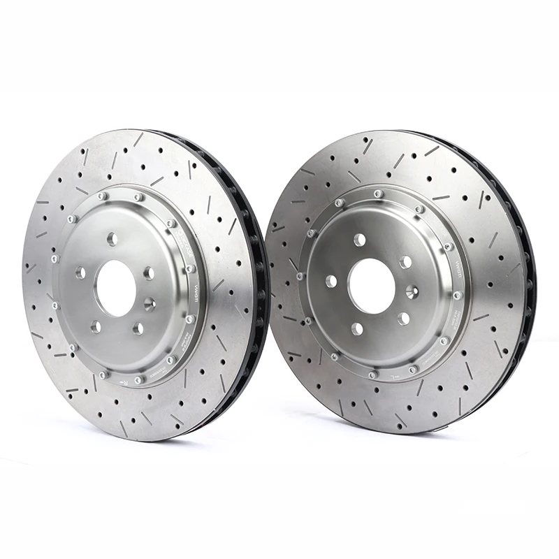 Auto brake part DICASE XS pattern design brake discs for CP9200 big brake kit for audi a5 year 2008 17rim axle