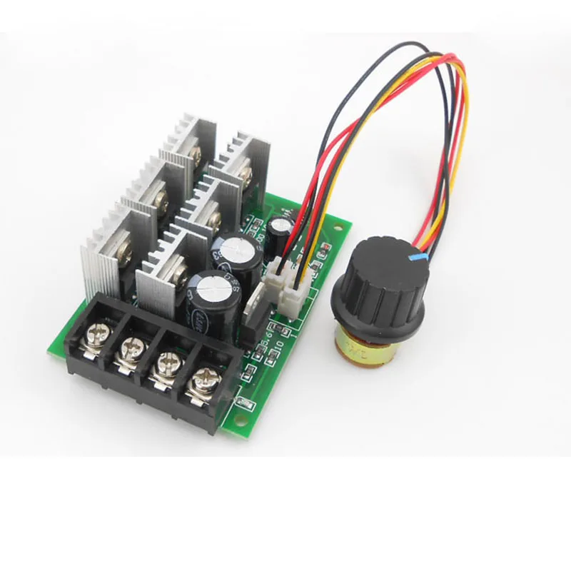 PWM DC motor speed controller, 12v24v36v48v high power 40A, DC brush motor controller