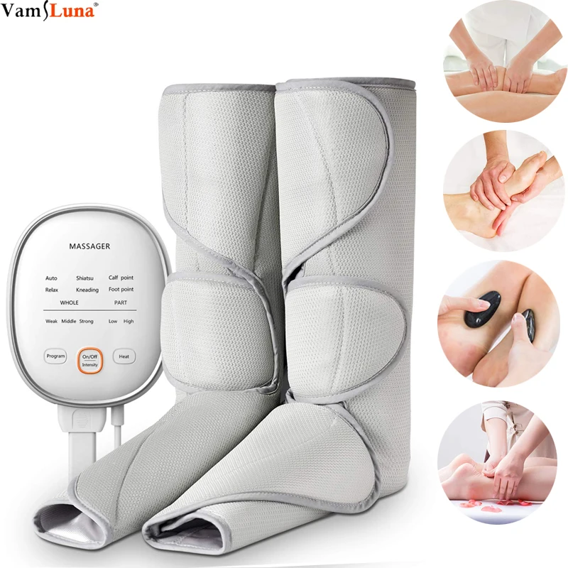 Foot and Leg Massager for Circulation & Calf Circulation Machine with Handheld Controller 2 Modes, Relieve Fatigue