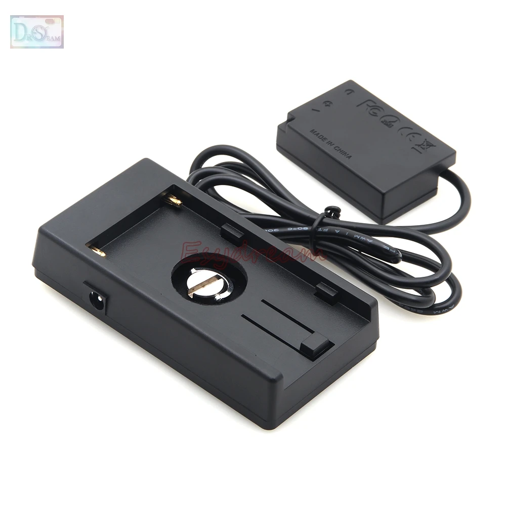 Dummy Battery Adapter Mount Plate Power Supply NP F970 to LP-E17 LP E17 for Canon EOS RP 77D 850D 800D 750D 760D 200D 250D SL3