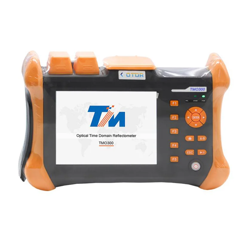 

English menu TMO-300 SM OTDR 60-120KM Touch Screen Optical Time Domain Reflectometer 1310/1550nm Integrated VFL OTDR