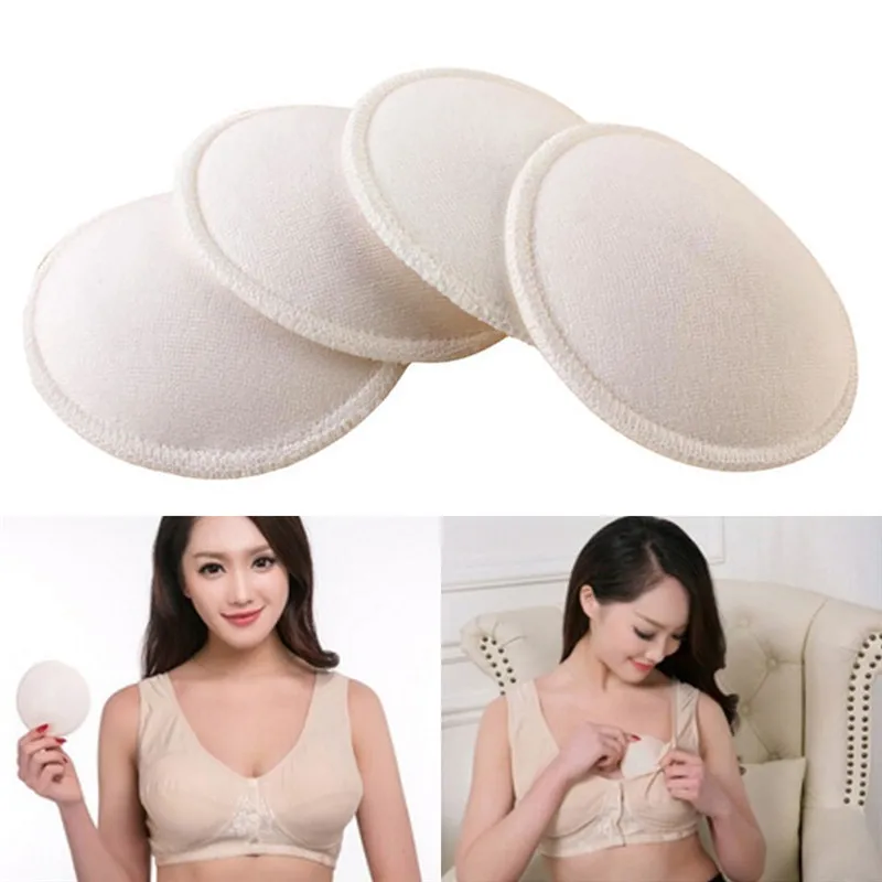 8PCS New Soft Absorbent Cotton Washable Reusable Breastfeeding Breast Nursing Pads Wholesale