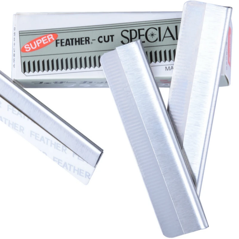100 pcs/lot Stainless Steel Hair Blade Knife Tattoo Eyebrow Trimmer Scraper Eyebrow shaping Shaver