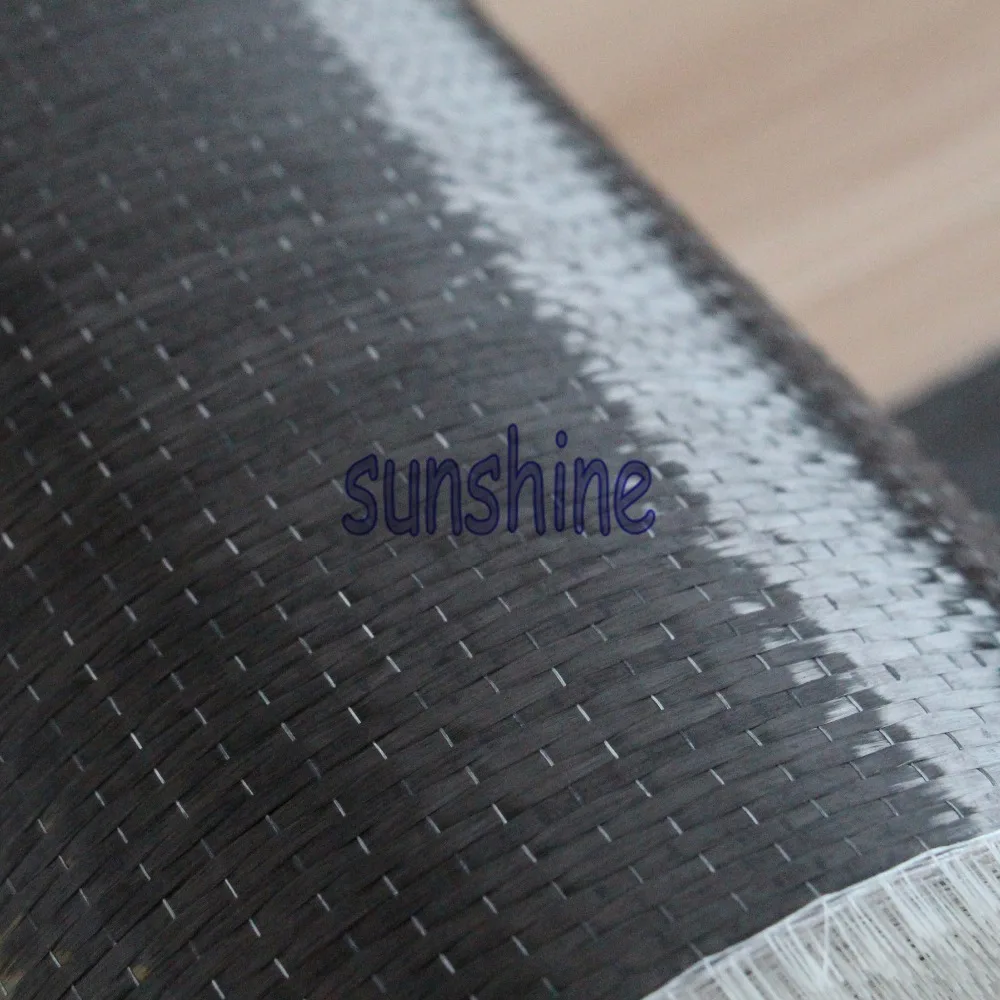 12k 300gsm  Unidirectional Carbon Fiber Cloth Bridge Reinforced By UD Carbon-fibre