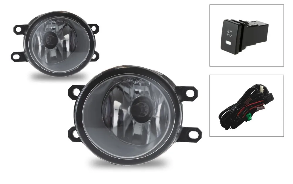 

Case for Toyota Tacoma fog light 2012 2013 2014 2015 halogen fog lamp bulb H11 12V 55W with wiring kit & switch 335