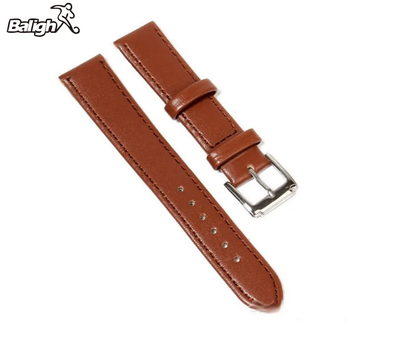 Newest Fashion Relogio Strap Black And Coffee Genuine Leather Alligator Crocodile Grain Watch Band