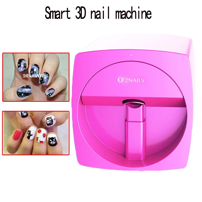 V11 3D nail paint printer Automatic intelligent nail painting machine photo transmission using mobile phone nail machine 220V