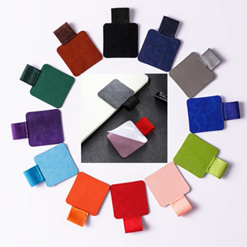 Multiple Colors Sticky Pen Clip Pencil Holder School Office File Diary Notebook Accessories