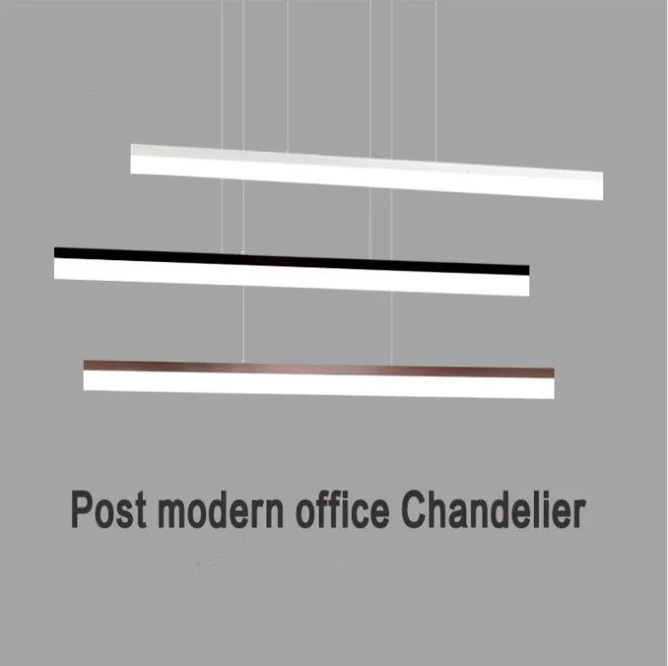 

Rectangular LED Office Lighting pendant lamp Acrylic Conference Room Office hanging Light.