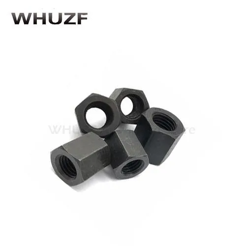 M8*13 M10*15 M12*16.7 M14*20 M16*24mm Carnon Steel Thicken Extended Rod Coupling Connector Hexagon Hex Nut