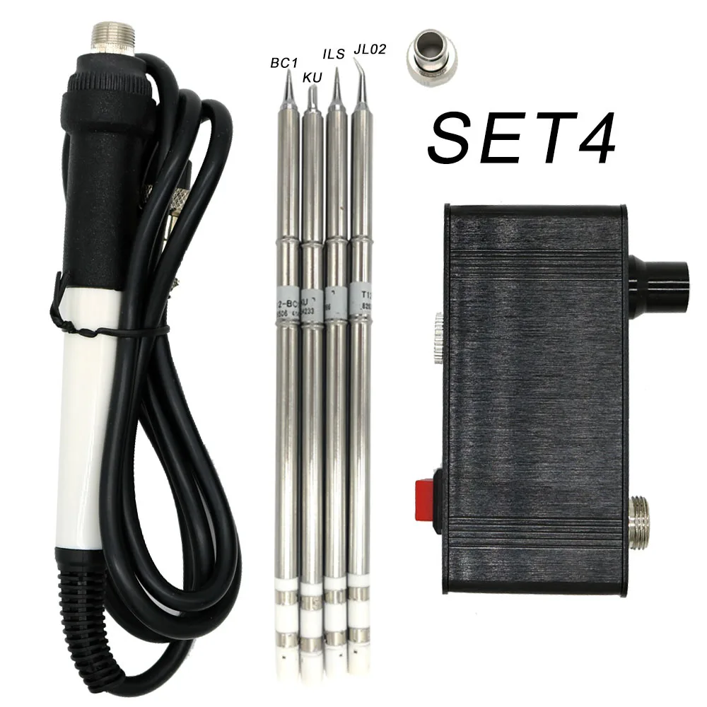T12-942 OLED MINI soldeerstation Digitale elektronische lasbout DC-versie Draagbaar zonder voeding QUICKO