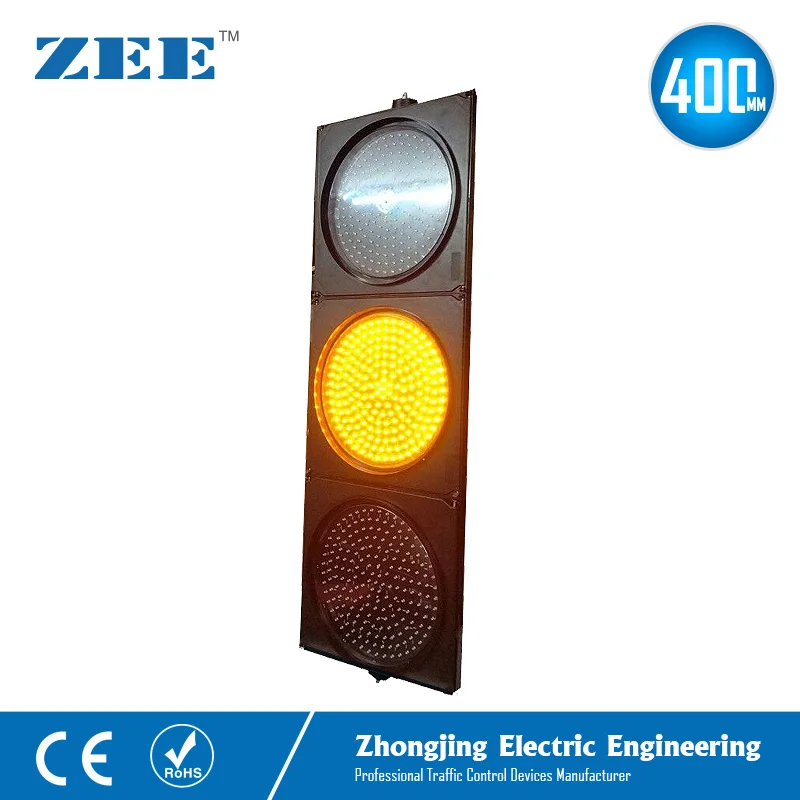 16 inches 400mm LED Traffic Light Red Yellow Green LED Traffic Signal Light LED Vehicle Singal Lights Road Signals