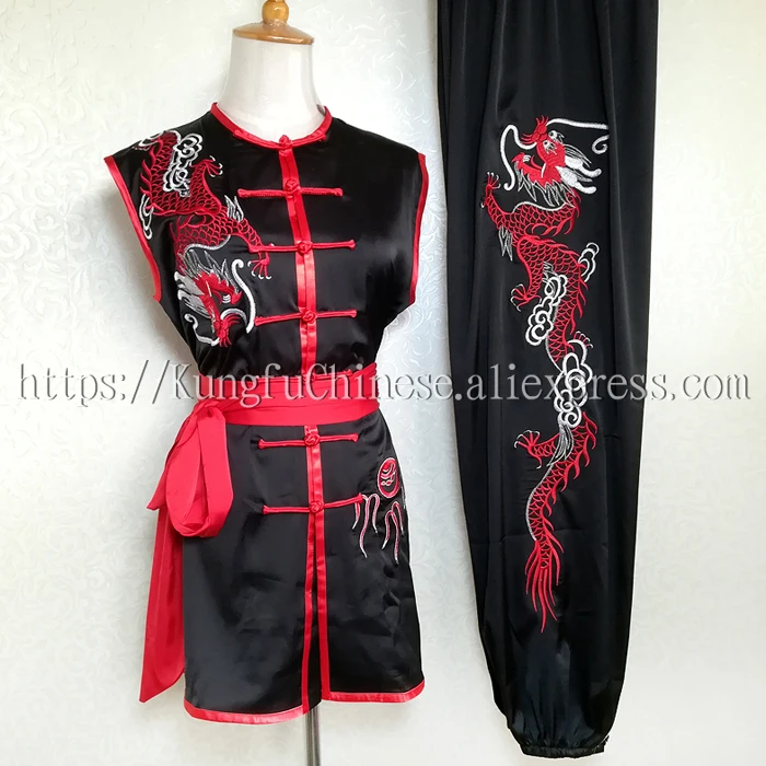 Chinese wushu uniform Kungfu clothing nanquan outfit Martial arts suit embroidery costume for men women children girl boy kids