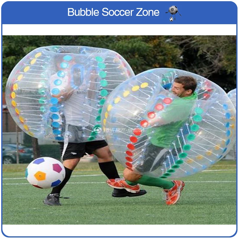 공기 주입식 공기 범퍼 볼 바디 버블 축구 버블 축구 Zorb 볼 판매, 무료 배송, 0.8mm PVC 1.7m