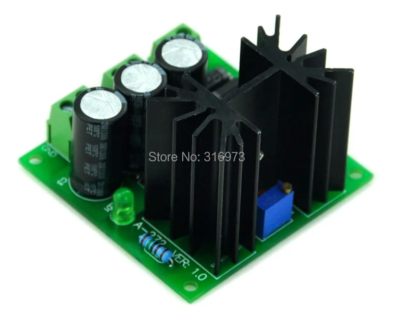 Ultra-low Noise < 60uV Adjustable Negative Voltage Regulator Module, LT3015ET.