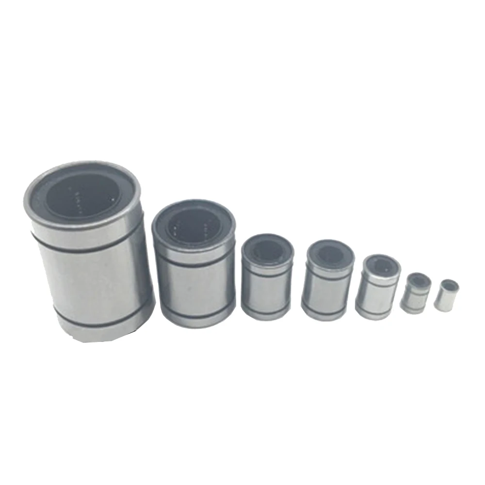 1PCS LM8UU 8mm LM3UU LM4UU LM5UU LM6UU LM10UU LM12UU LM16UU LM20UU linear bushing CNC Bearing for rod Liner shaft  Parts